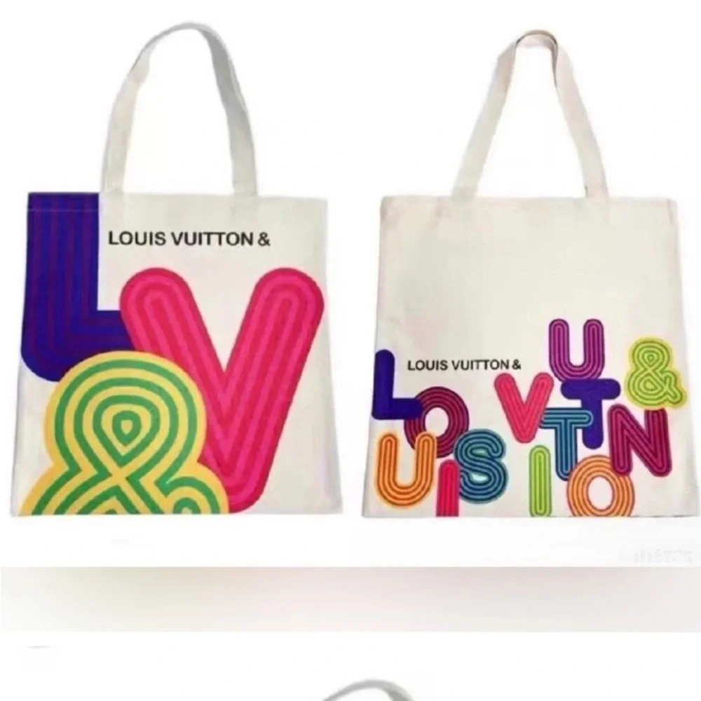 New Louis Vuitton limited edition shopping ECO tote bag from Shenzhen museum